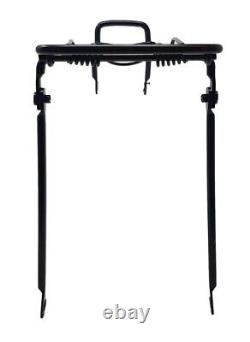 14 Wheel Rear Kids Bike Sprung Loaded Pannier Rack / Luggage Carrier Black