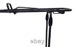 14 Wheel Rear Kids Bike Sprung Loaded Pannier Rack / Luggage Carrier Black