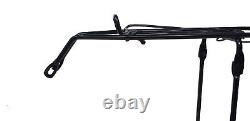 14 Wheel Rear Kids Bike Sprung Loaded Pannier Rack / Luggage Carrier Black