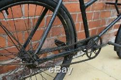 1930s VINTAGE LOW GRAVITY TRADESMAN/ BUTCHERS/ CARRIER BICYCLE