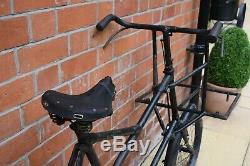 1930s VINTAGE LOW GRAVITY TRADESMAN/ BUTCHERS/ CARRIER BICYCLE