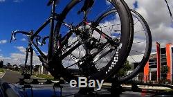 1 Bike Bicycle Car Roof Suck Carrier Rack Fork Mount Double Vacuum Cups