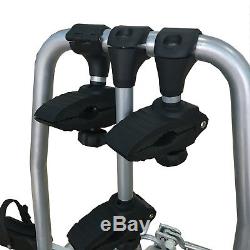 1pc 44 lbs/20 kg Tow Bar Mounted 3 Bike Rack Cycle Carrier Aluminium UK Stock