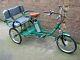20 Jorvik Adult or Child Carrier Electric Tricycle Bicycle Metallic Green