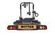 2 Bike Cycle Carrier Suitable for e-Bikes with Foldable Rails