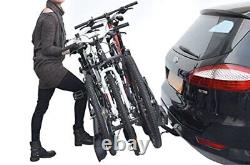 2 Bike Cycle Carrier Suitable for e-Bikes with Foldable Rails