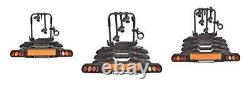 2 Bike Cycle Carrier Suitable for e-Bikes with Foldable Rails