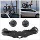 2 Bike Fork Mount Rack Carrier with 2 Rear Wheel Strap Car Top Roof Mounted Rack