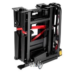 2 Bike Rack Cycle Carrier On Tow Bar 13pin (60kg Capacity) Black Bicycle Holder