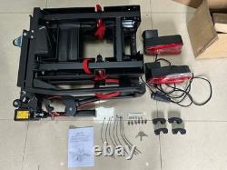 2 Bike Rack Cycle Carrier On Tow Bar 13pin (60kg Capacity) Black Bicycle Holder