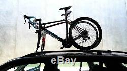 2 Bikes Bicycles Car Roof Suck Carrier Rack Fork Mount Four Vacuum Cups