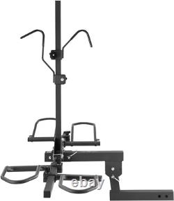 2 Fat Bike Rack Carrier Vehicle Mount Truck Hitch Heavy Duty Folding With Lock