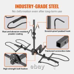 2 Fat Bike Rack Carrier Vehicle Mount Truck Hitch Heavy Duty Folding with Lock