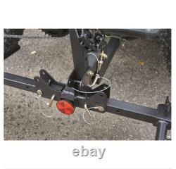 2 Fat Bike Rack Carrier Vehicle Mount Truck Hitch Heavy Duty Folding with Lock