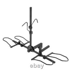 2 Fat Bike Rack Carrier Vehicle Mount Truck Hitch Heavy Duty Folding with Lock NEW