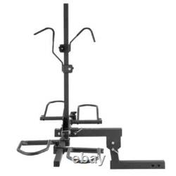 2 Fat Bike Rack Carrier Vehicle Mount Truck Hitch Heavy Duty Folding with Lock NEW