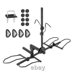 2 Fat Bike Rack Carrier Vehicle Mount Truck Hitch Heavy Duty Folding with Lock NEW
