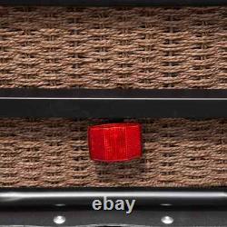 2 Wheels Bike Trailer Steel With Triple Safety Wagon Bicycle Carrier Suspension