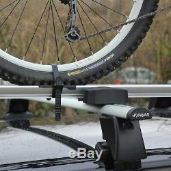 2 x HAKR Speed Aluminium Cycle Carrier Roof Mounted Bike Bicycle Car Rack Holder