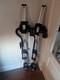 2 x Thule ProRide 598 Silver Roof Mount Cycle Carrier Rack with T-Track & Locks