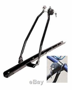 2x Cycle Carrier Roof Mount Upright Bicycle Bike Rack for Car Roof Bars Lockable