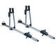 2x Maypole Aluminium Roof Top Bike Cycle Carrier Locking T Track