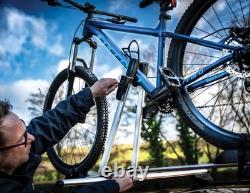 2x Maypole Aluminium Roof Top Bike Cycle Carrier Locking T Track