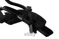 2x Thule ProRide 598B Black Roof Mount Cycle Carrier Bike Rack Inc T-Track Locks