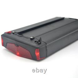 36V 13AH 500W-750W Electric Bicycle Lithium Battery LED EBike +Carrier Rear Rack