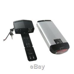 36V 13Ah E-Bike Li-ion Battery Electric Rear Carrier Bracket With Lock Charger