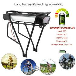 36V 13Ah E-bike Li-ion Battery Bicycle Battery With Rear Carrier Rack Bracket 468W