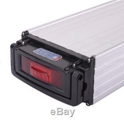 36V 20Ah 1000W E-bike Lithium Battery LED Rear Rack Carrier for Electric Bicycle