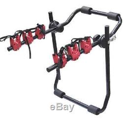 3 Bicycle Bike Car Cycle Carrier Rack Universal Fitting Saloon Hatchback Estate
