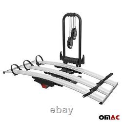 3 Bicycle Carrier 2 Receiver Hitch Mounted Foldable Bike Rack for SUV Truck Car