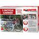 3 Bicycle Carrier Car Rack Bike Trailer New Cycle Universal Saloon