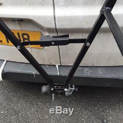 3 Bike Car Rear Tow Bar Towbar Towball Mount Cycle Rack Bicycle Carrier Folding