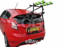 3 Bike Cycle Carrier Rack Rear Boot Door Mounted Ford Fiesta 3/5dr 2008-2015