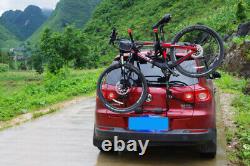 3 Bike Rack for Car Universal Carrier Trunk Mount Rear Racks Frame Lock free