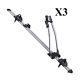 3 X Thule 532 Free Ride Roof Mounted Bike Carrier