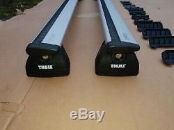 3 x Thule FreeRide 532 Roof Mounted Bike Cycle Carrier's and aero bars