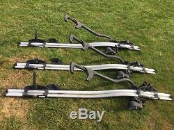 3 x Thule ProRide 591 Cycle Bike Carrier Roof Mounted + keys + instructions