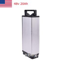 48V 20Ah 1000W Cell Rear Rack Carrier Li-ion Battery For E-bike Electric Bicycle