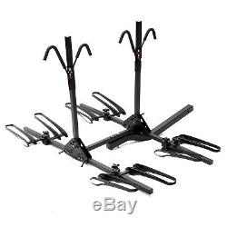 4 Bicycle Bike Rack Hitch Mount Carrier Car
