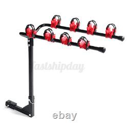 4 Bike Carrier Universal Car Rear Boot Mounted Holder Four Cycle Bicycle Rack Q