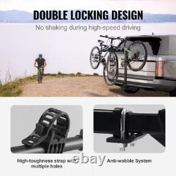 4 Bike Hitch Carrier Rack 150 Lbs Capacity Fits 2 Inch Receiver Folding Design