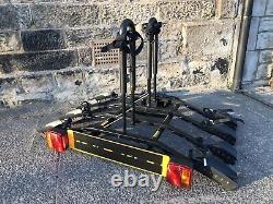 4 Bike Tow Bar Cycle Carrier / Bike Rack, Halfords. Hardly Used