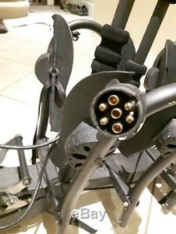 4 bike rack cycle carrier towbar mounted Halfords