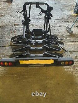 4 bike tow bar cycle carrier used