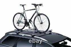 4 x Steel Cycle Carrier Roof Mounted Bike Bicycle Car Rack Holder Lockable