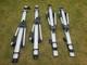 4 x Thule Tour 510 Aluminium Cycle Carriers Roof Mounted Keyed Alike